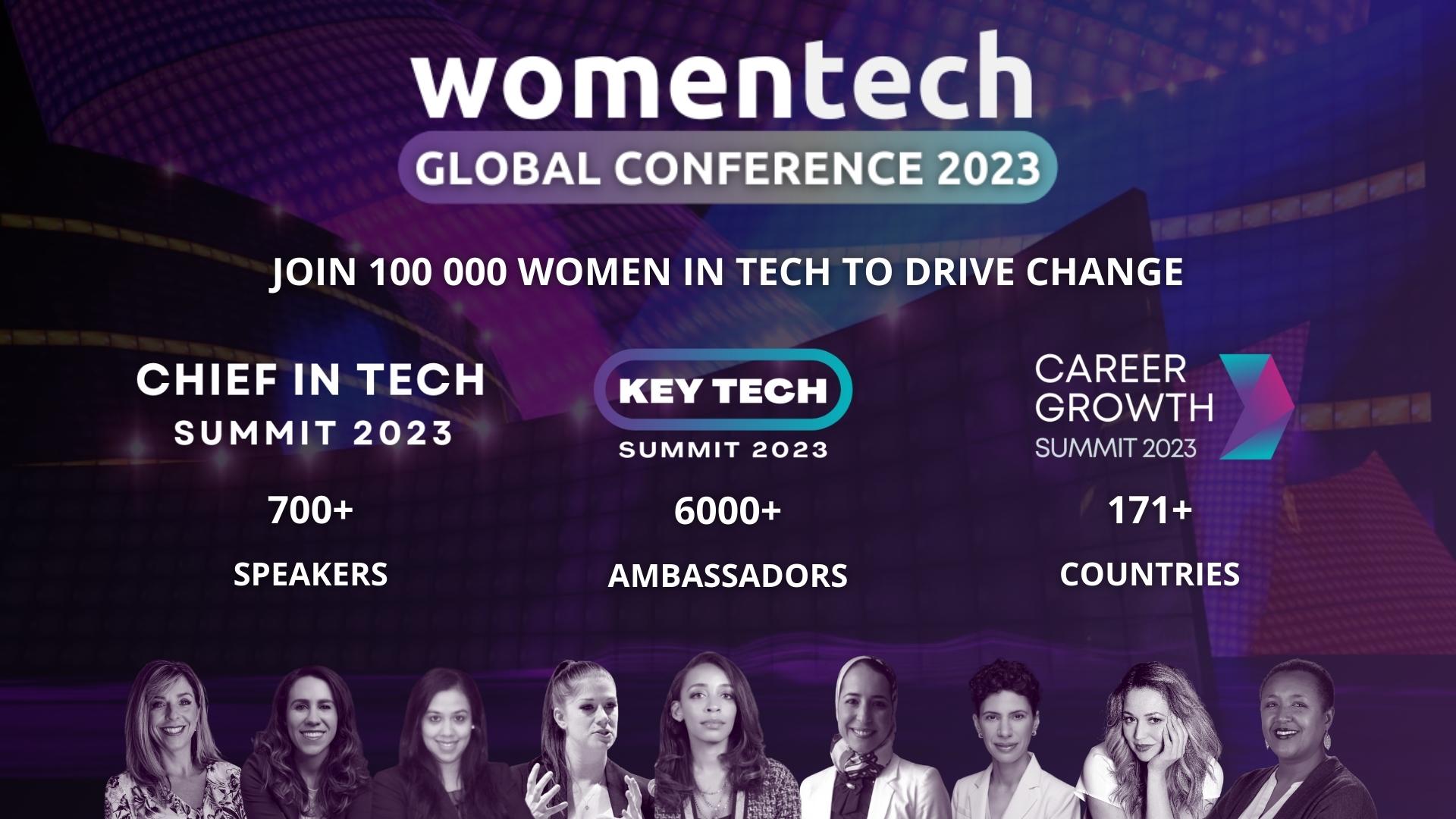 Chief in Tech Summit at the Women in Tech Conference 2023 Virtual